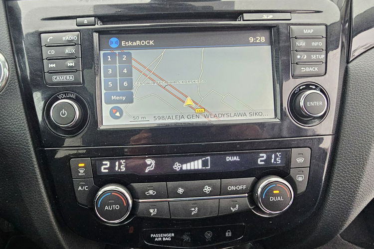 Nissan Qashqai Panorama, kamera 360, grzane fotele.2 kpl alu, nawigacja, skóra zdjęcie 19