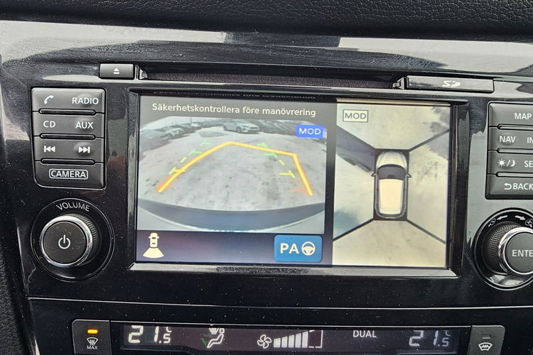 Nissan Qashqai Panorama, kamera 360, grzane fotele.2 kpl alu, nawigacja, skóra zdjęcie 20