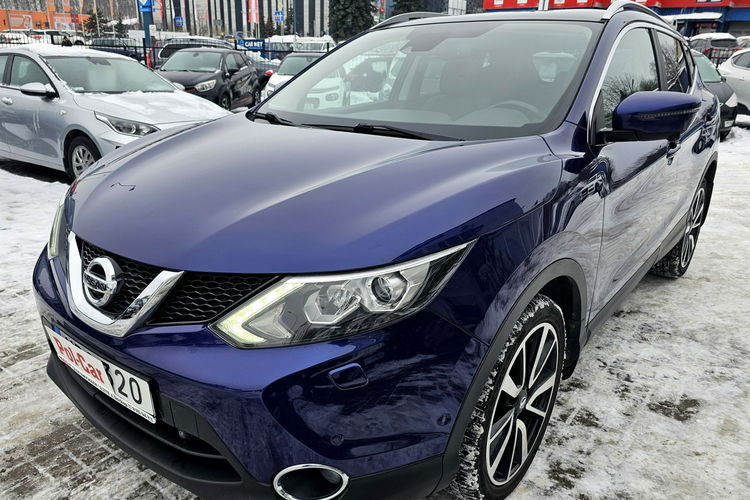 Nissan Qashqai Panorama, kamera 360, grzane fotele.2 kpl alu, nawigacja, skóra zdjęcie 4