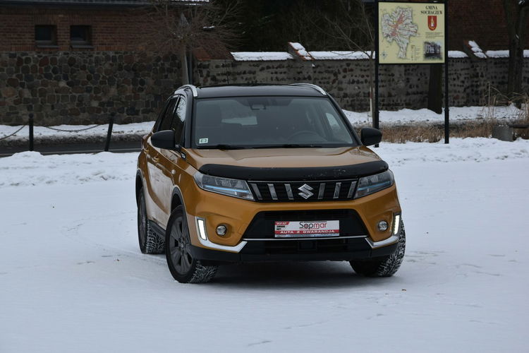 Suzuki Vitara 1.5 Hybrid 117KM AUTOMAT 2022r. Polski SALON Kamera LED Climatronic zdjęcie 8