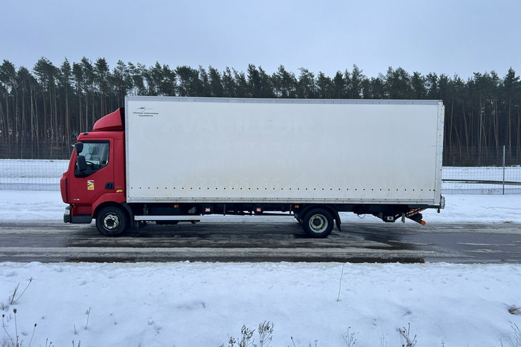 Renault MIDLUM 180 DXI Kontener 18 Euro Palet, Poduszki,  Przebieg Udokumentowany , Automat , Winda, Kontener 18 Palet, Poduszki zdjęcie 10