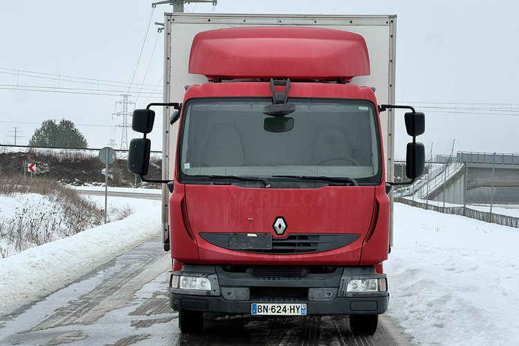Renault MIDLUM 180 DXI Kontener 18 Euro Palet, Poduszki,  Przebieg Udokumentowany , Automat , Winda, Kontener 18 Palet, Poduszki zdjęcie 12