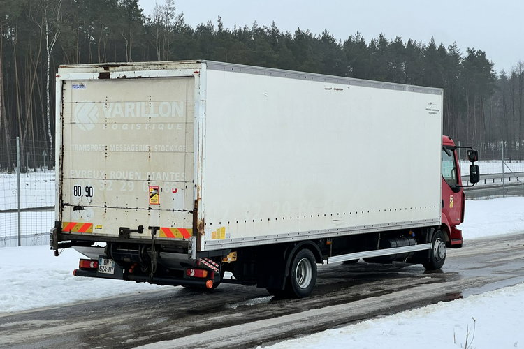 Renault MIDLUM 180 DXI Kontener 18 Euro Palet, Poduszki,  Przebieg Udokumentowany , Automat , Winda, Kontener 18 Palet, Poduszki zdjęcie 3