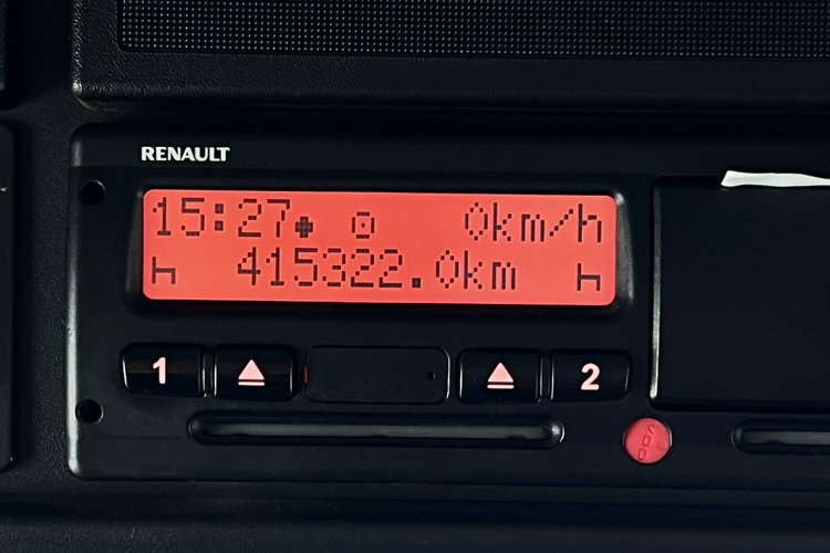 Renault MIDLUM 180 DXI Kontener 18 Euro Palet, Poduszki,  Przebieg Udokumentowany , Automat , Winda, Kontener 18 Palet, Poduszki zdjęcie 8