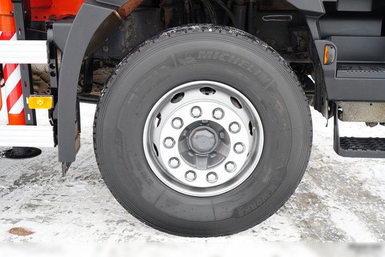 Renault C 430 / 6x4 / SKRZYNIOWY 6.2 M + HDS HIAB X-DUO 188 / WYSÓW 15 M / STEROWANIE RADIOWE / WIDŁY / ROTATOR  zdjęcie 131