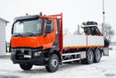 Renault C 430 / 6x4 / SKRZYNIOWY 6.2 M + HDS HIAB X-DUO 188 / WYSÓW 15 M / STEROWANIE RADIOWE / WIDŁY / ROTATOR  zdjęcie 39