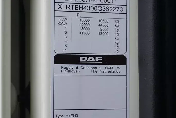 DAF 106 / 480 / EURO 6 / ACC / SUPER SPACE CAB zdjęcie 12