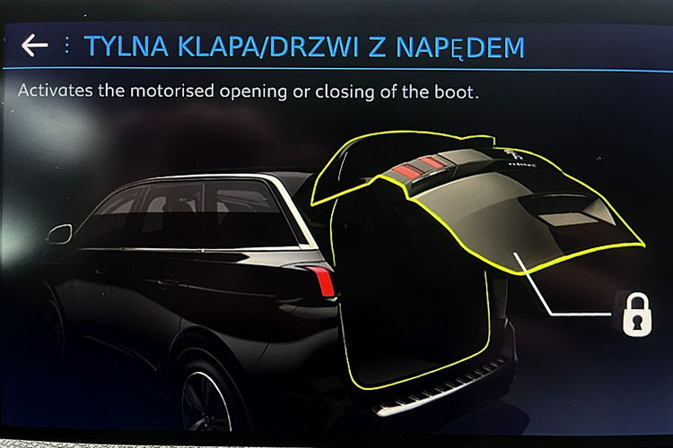 Peugeot 5008 2.0HDi EL.Dach+LED+7Osób TYLKO 97tys KM GWARANC 1wł Bezwyp Kraj F23% 4x2 zdjęcie 32