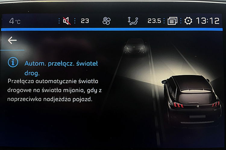 Peugeot 5008 2.0HDi EL.Dach+LED+7Osób TYLKO 97tys KM GWARANC 1wł Bezwyp Kraj F23% 4x2 zdjęcie 45