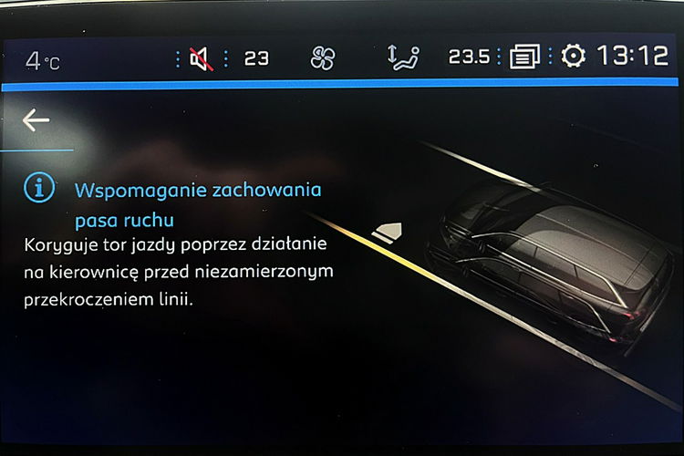 Peugeot 5008 2.0HDi EL.Dach+LED+7Osób TYLKO 97tys KM GWARANC 1wł Bezwyp Kraj F23% 4x2 zdjęcie 47