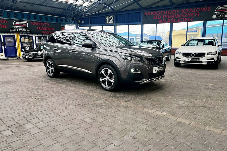 Peugeot 5008 2.0HDi EL.Dach+LED+7Osób TYLKO 97tys KM GWARANC 1wł Bezwyp Kraj F23% 4x2 zdjęcie 3