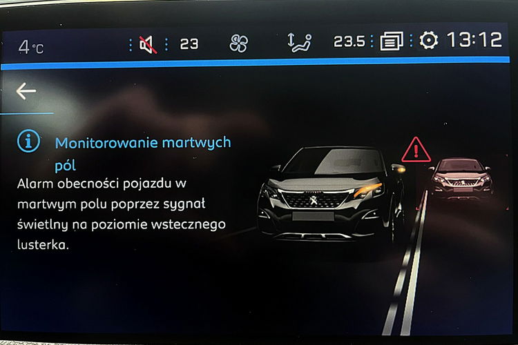 Peugeot 5008 2.0HDi EL.Dach+LED+7Osób TYLKO 97tys KM GWARANC 1wł Bezwyp Kraj F23% 4x2 zdjęcie 49