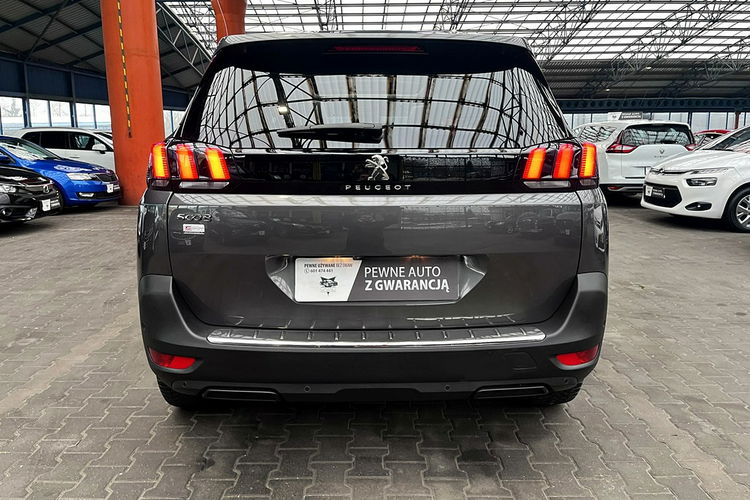 Peugeot 5008 2.0HDi EL.Dach+LED+7Osób TYLKO 97tys KM GWARANC 1wł Bezwyp Kraj F23% 4x2 zdjęcie 64