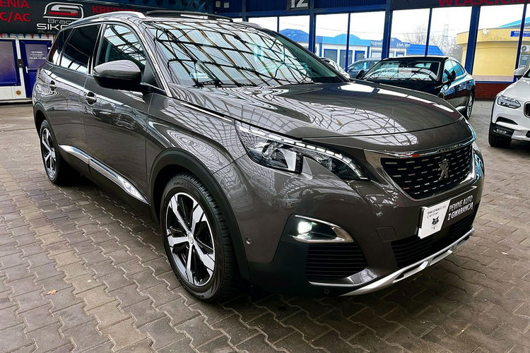 Peugeot 5008 2.0HDi EL.Dach+LED+7Osób TYLKO 97tys KM GWARANC 1wł Bezwyp Kraj F23% 4x2 zdjęcie 73