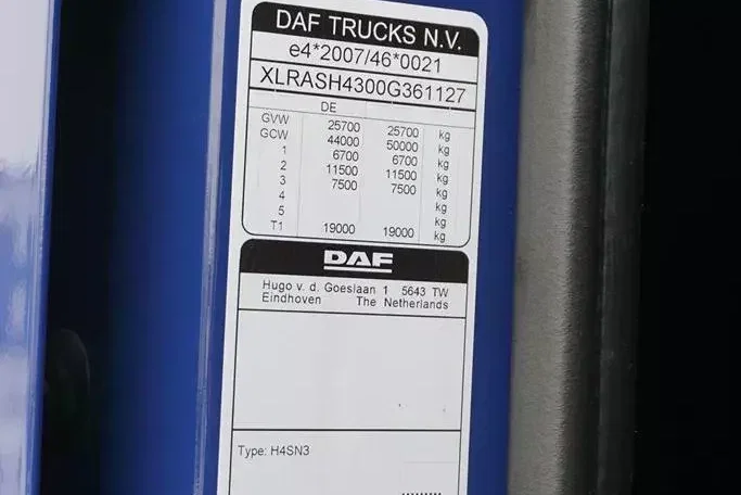 DAF XF / 480 / ACC / EURO 6 / SSC / MEGA / BDF / 7.82 M / RETARDER / OŚ SKRĘTNA zdjęcie 11