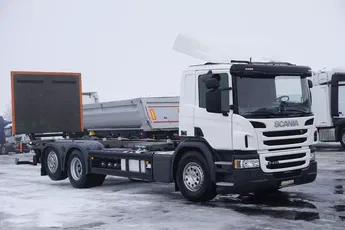 Scania / P 410 / ACC / E 6 / BDF + WINDA / 7.15 , 7.45, 7.82 M / OŚ SKRĘTNA
