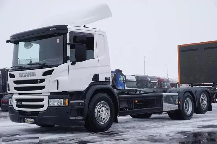 Scania / P 410 / ACC / E 6 / BDF + WINDA / 7.15 , 7.45, 7.82 M / OŚ SKRĘTNA zdjęcie 34