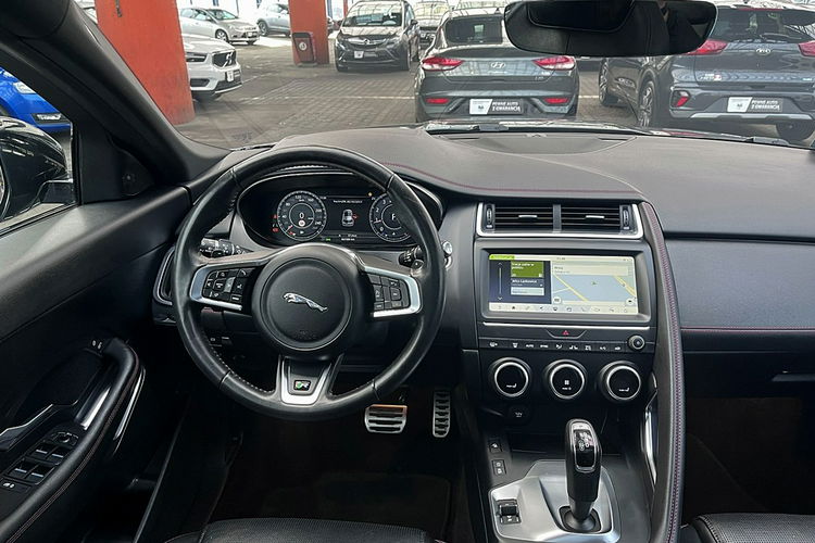 Jaguar E-Pace PANORAMA Chequered Flag 4x4 200KM GWARANCJA 1WŁ Kraj Bezwypadkowy F23% 4x2 zdjęcie 15