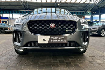 Jaguar E-Pace PANORAMA Chequered Flag 4x4 200KM GWARANCJA 1WŁ Kraj Bezwypadkowy F23% 4x2