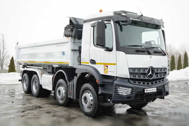 Mercedes  AROCS 3243 / 8x4 / WYWROTKA  DWUSTRONNA 6.1 M / HYDROBURTA / AUTOMAT / EURO 6 zdjęcie 17