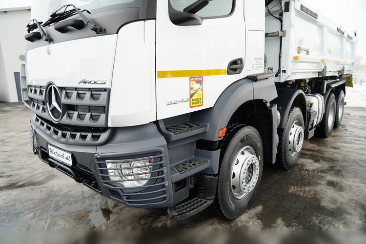Mercedes  AROCS 3243 / 8x4 / WYWROTKA  DWUSTRONNA 6.1 M / HYDROBURTA / AUTOMAT / EURO 6 zdjęcie 20
