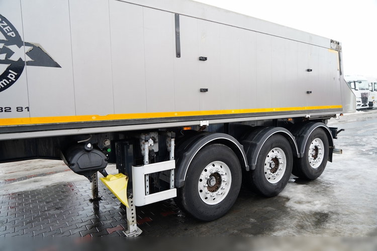 BODEX WYWROTKA 24 m3 / ALUMINIOWA / 2X OŚ PODNOSZONA / 5 300 KG / ALUFELGI / zdjęcie 10