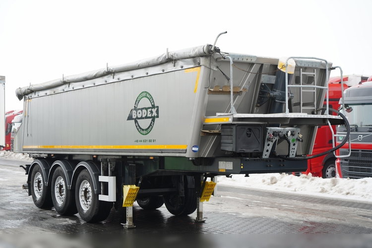BODEX WYWROTKA 24 m3 / ALUMINIOWA / 2X OŚ PODNOSZONA / 5 300 KG / ALUFELGI / zdjęcie 1
