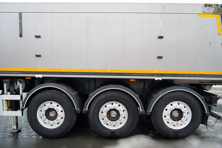BODEX WYWROTKA 24 m3 / ALUMINIOWA / 2X OŚ PODNOSZONA / 5 300 KG / ALUFELGI / zdjęcie 19