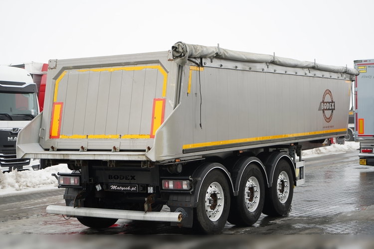 BODEX WYWROTKA 24 m3 / ALUMINIOWA / 2X OŚ PODNOSZONA / 5 300 KG / ALUFELGI / zdjęcie 7