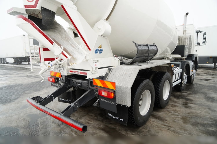 Volvo FMX 410 / 8x4 / GRUSZKA 9m3 / BETONOMIESZARKA / LIEBHERR / ALUFELGI / EURO 6 zdjęcie 15