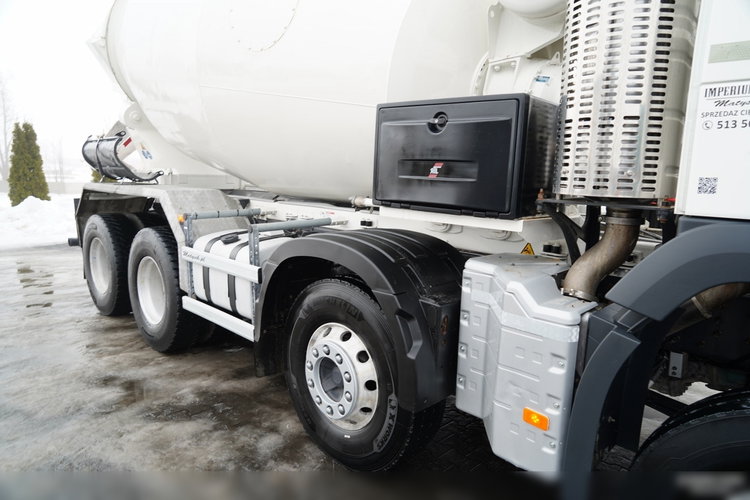 Volvo FMX 410 / 8x4 / GRUSZKA 9m3 / BETONOMIESZARKA / LIEBHERR / ALUFELGI / EURO 6 zdjęcie 16