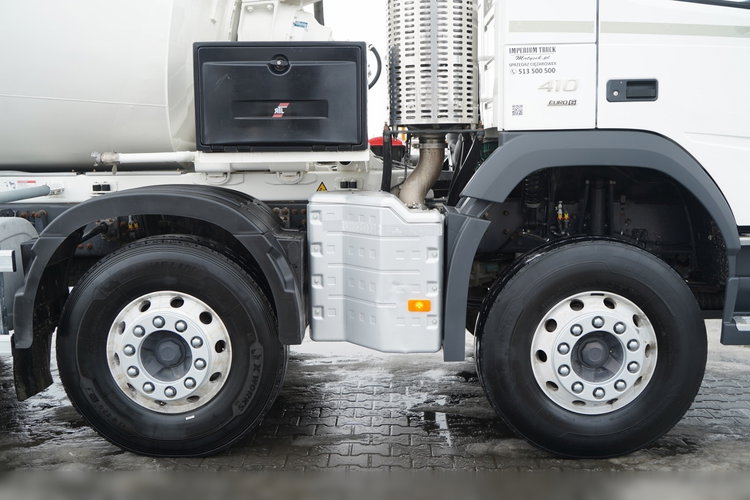 Volvo FMX 410 / 8x4 / GRUSZKA 9m3 / BETONOMIESZARKA / LIEBHERR / ALUFELGI / EURO 6 zdjęcie 23