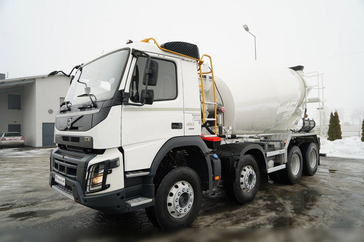 Volvo FMX 410 / 8x4 / GRUSZKA 9m3 / BETONOMIESZARKA / LIEBHERR / ALUFELGI / EURO 6 zdjęcie 2