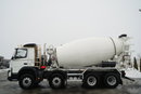 Volvo FMX 410 / 8x4 / GRUSZKA 9m3 / BETONOMIESZARKA / LIEBHERR / ALUFELGI / EURO 6 zdjęcie 3