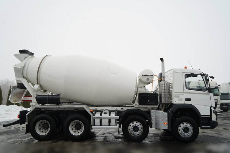 Volvo FMX 410 / 8x4 / GRUSZKA 9m3 / BETONOMIESZARKA / LIEBHERR / ALUFELGI / EURO 6 zdjęcie 6