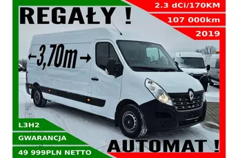 Renault Master L3H2 49999zł NETTO 2.3dCi/170KM