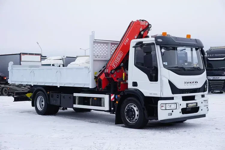 Iveco EUROCARGO / 190-280L / E 6 / WYWROTKA + HDS / ŁYŻKA / HYDROBURTA zdjęcie 10