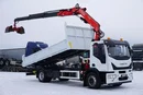 Iveco EUROCARGO / 190-280L / E 6 / WYWROTKA + HDS / ŁYŻKA / HYDROBURTA zdjęcie 2