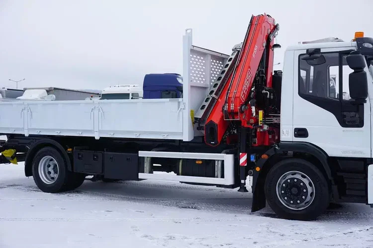 Iveco EUROCARGO / 190-280L / E 6 / WYWROTKA + HDS / ŁYŻKA / HYDROBURTA zdjęcie 34