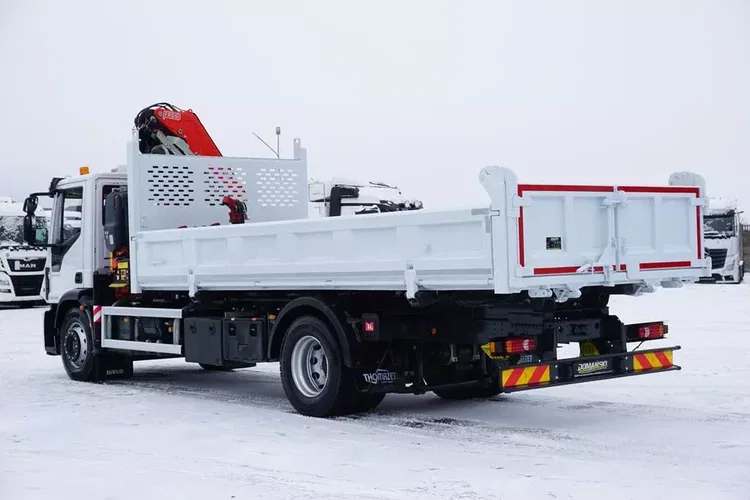 Iveco EUROCARGO / 190-280L / E 6 / WYWROTKA + HDS / ŁYŻKA / HYDROBURTA zdjęcie 6