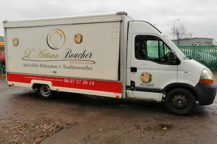 Renault Master Inny Autosklep wędlin Gastronomiczna food truck foodtruck sklep zdjęcie 11