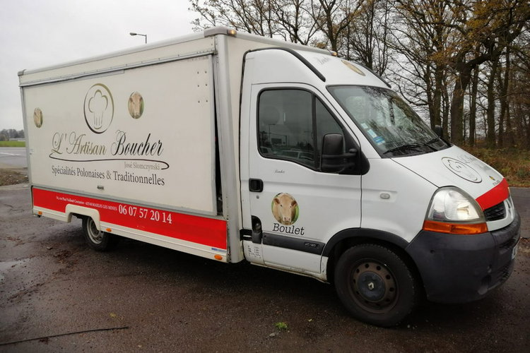 Renault Master Inny Autosklep wędlin Gastronomiczna food truck foodtruck sklep zdjęcie 15