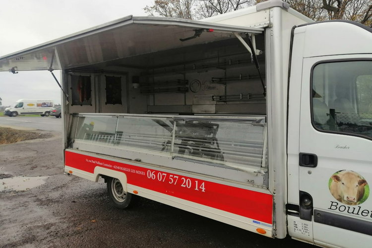 Renault Master Inny Autosklep wędlin Gastronomiczna food truck foodtruck sklep zdjęcie 2