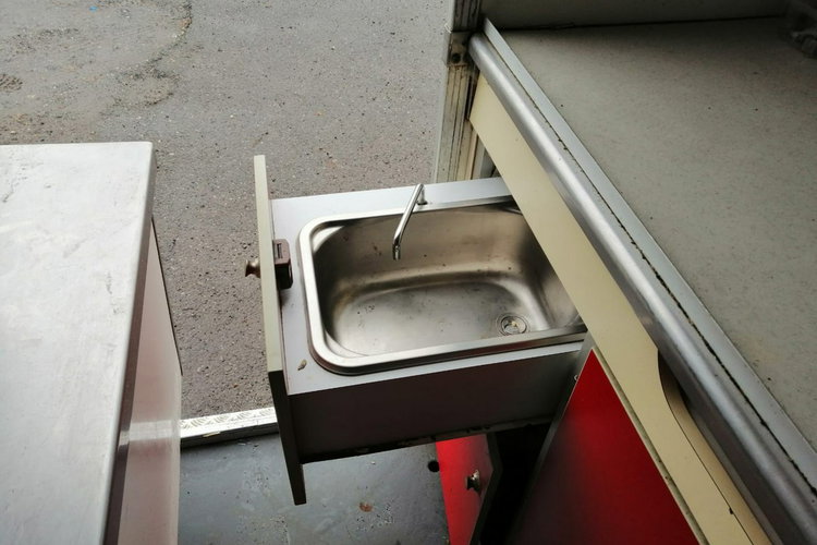 Renault Master Inny Autosklep wędlin Gastronomiczna food truck foodtruck sklep zdjęcie 22