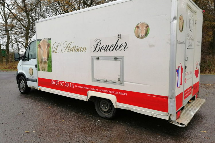 Renault Master Inny Autosklep wędlin Gastronomiczna food truck foodtruck sklep zdjęcie 25