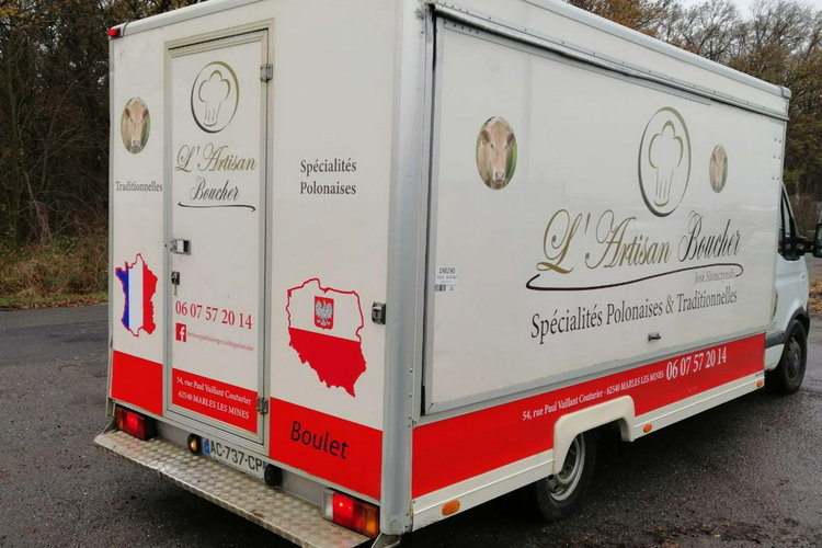 Renault Master Inny Autosklep wędlin Gastronomiczna food truck foodtruck sklep zdjęcie 4