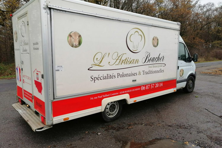 Renault Master Inny Autosklep wędlin Gastronomiczna food truck foodtruck sklep zdjęcie 7