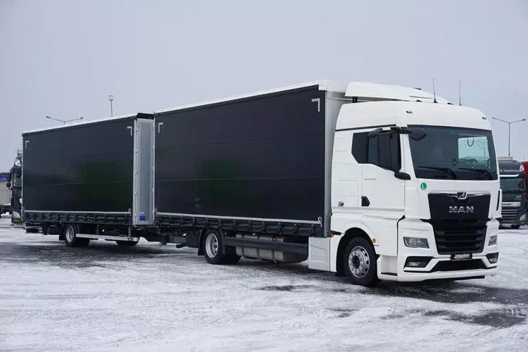 MAN TGX / 18.470 / E 6 / GM / ZESTAW PRZEJAZDOWY 120 M3 / ŁAD. 14 815 KG / RETARDER zdjęcie 2