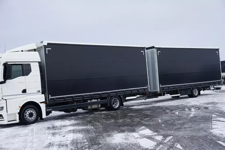 MAN TGX / 18.470 / E 6 / GM / ZESTAW PRZEJAZDOWY 120 M3 / ŁAD. 14 815 KG / RETARDER zdjęcie 3