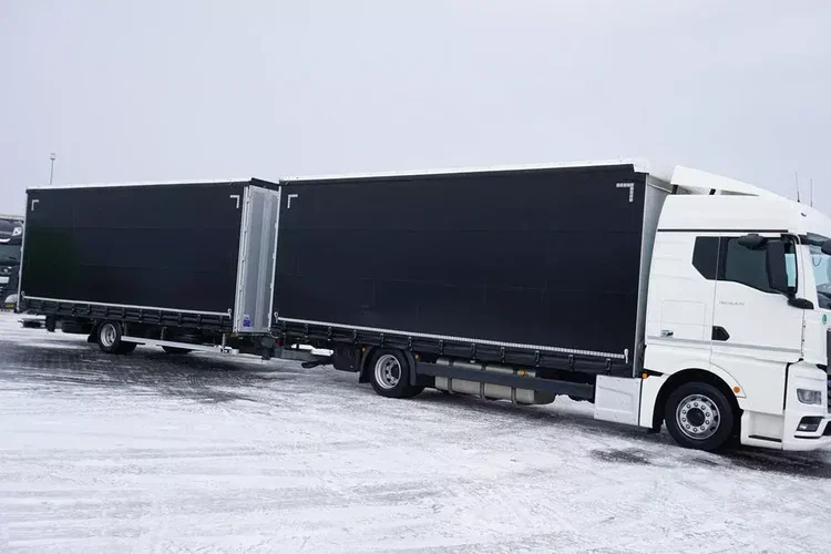 MAN TGX / 18.470 / E 6 / GM / ZESTAW PRZEJAZDOWY 120 M3 / ŁAD. 14 815 KG / RETARDER zdjęcie 4